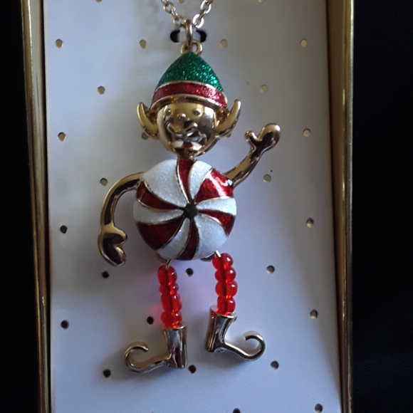 PEPPERMINT ELF NECKLACE - Picture 2 of 8